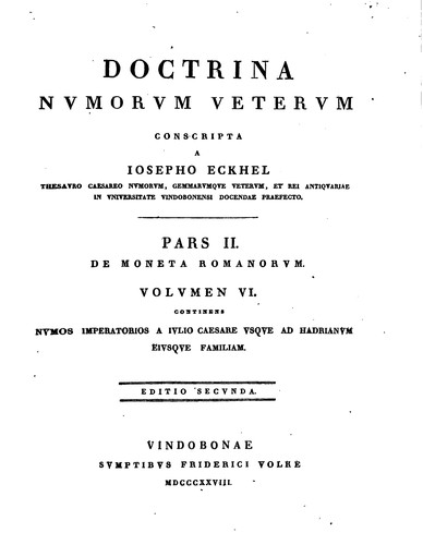 Doctrina numorum veterum