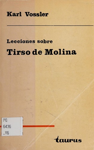 Lecciones sobre Tirso de Molina