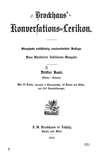 Brockhaus' konversations-lexikon
