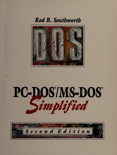 PC-DOS/MS-DOS simplified