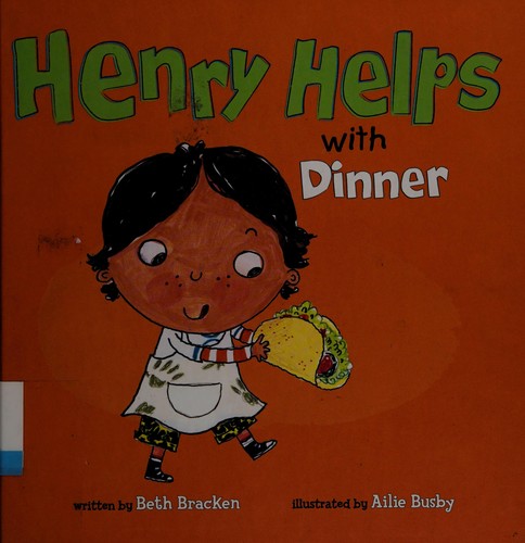 Henry helps with dinner