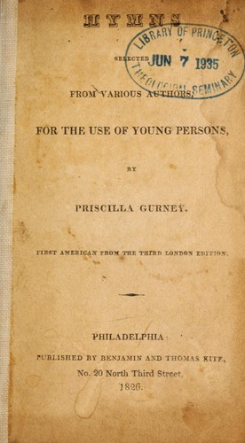 Hymns selected from various authors