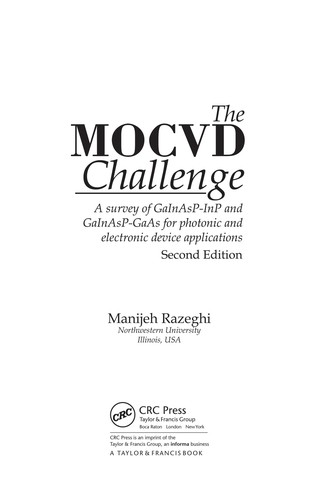 The MOCVD challenge