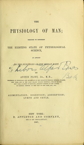 The physiology of man