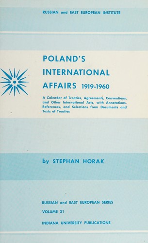 Poland's international affairs, 1919-1960