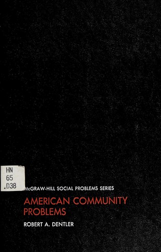 American community problems