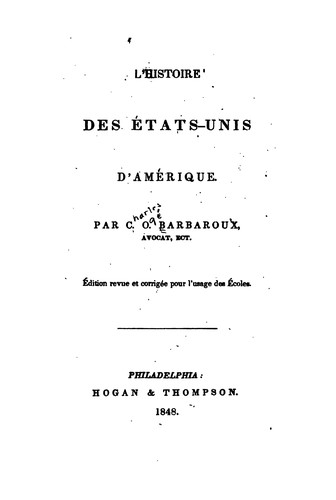 L'histoire Des États-Unis D'Amérique