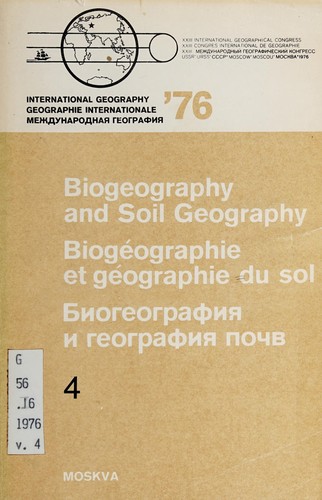 Biogeography and soil geography