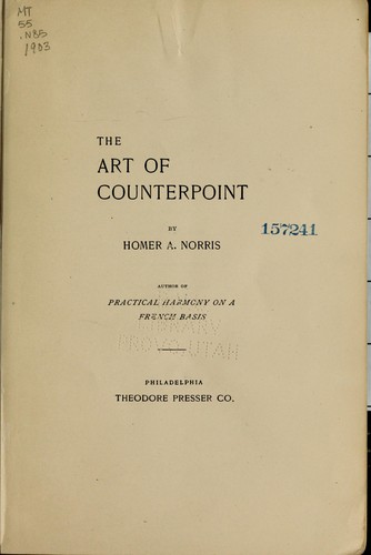The art of counterpoint