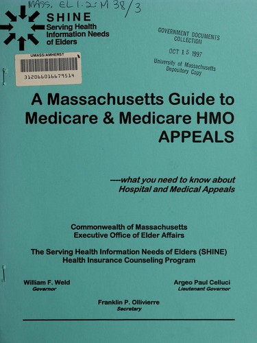 A Massachusetts guide to Medicare & Medicare HMO appeals