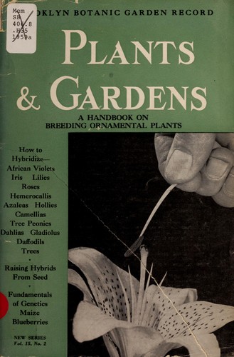 Handbook on breeding ornamental plants