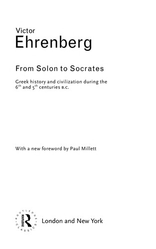 From Solon to Socrates