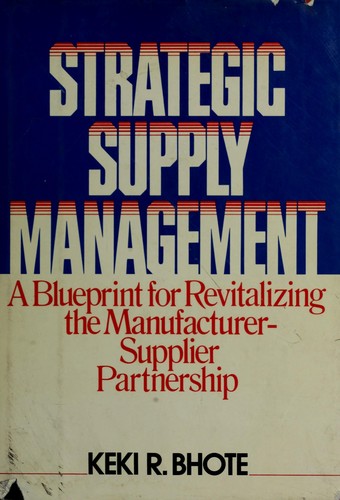Strategic supply management