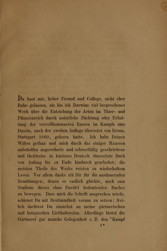 Die Darwinsche theorie und die sprachwissenschaft