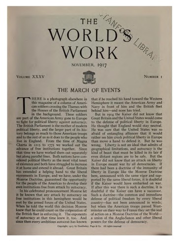 The World's work ...