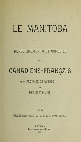 Le Manitoba