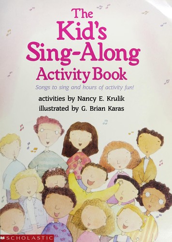The kid's sing-along activity book