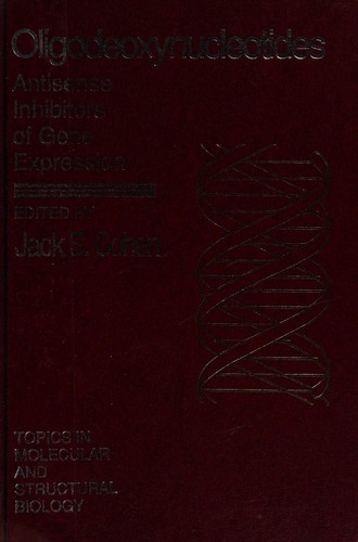 Oligodeoxynucleotides antisense inhibitors of gene expression