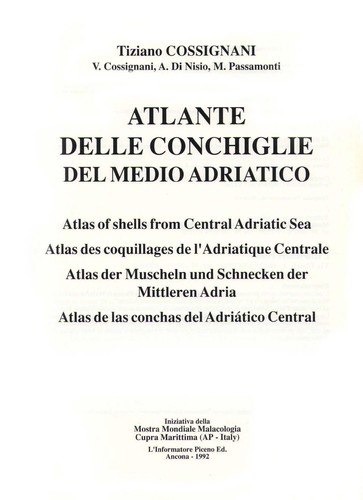 Atlante delle conchiglie del Medio Adriatico =
