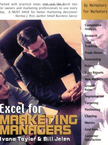 Excel for marketing managers