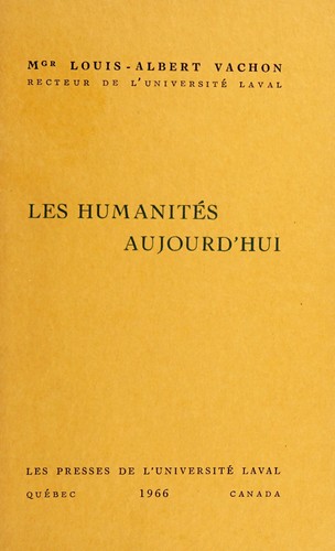 Les humanités aujourd'hui
