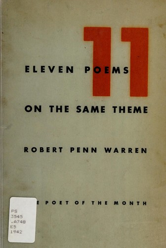 Eleven poems on the same theme