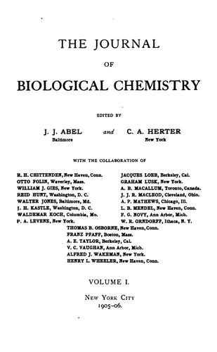 The Journal of biological chemistry