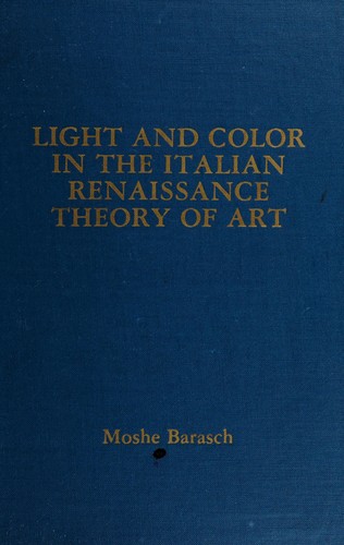 Light and color in the Italian Renaissance theory of art
