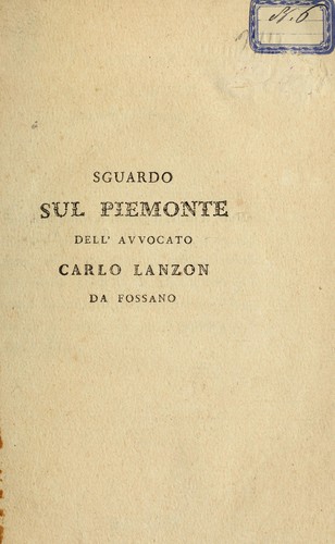 Sguardo sul Piemonte