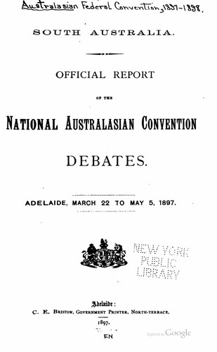 Official record of the debates ..