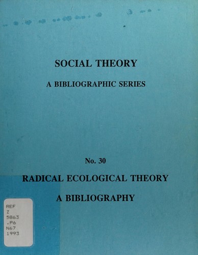 Radical ecological theory
