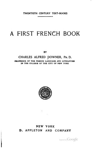 A first French book