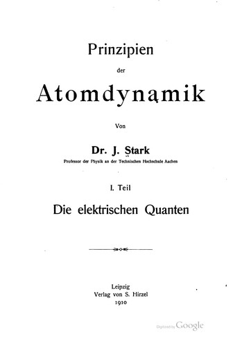 Prinzipien der Atomdynamik