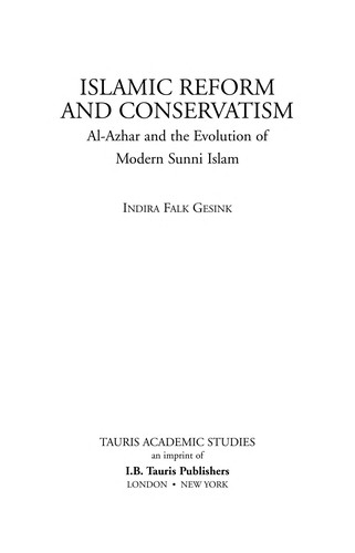 Islamic reform and conservatism