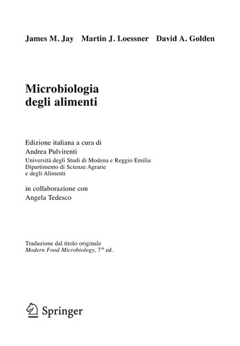 Microbiologia degli alimenti