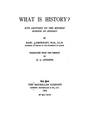 What is history?