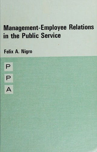 Management-employee relations in the public service