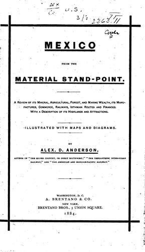 Mexico from the material stand-point