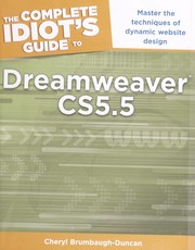 The complete idiot's guide to Dreamweaver CS5.5