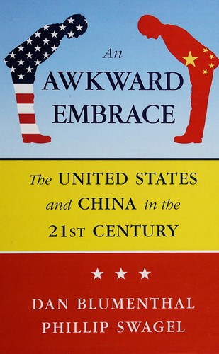 An awkward embrace