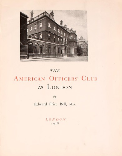 American officers' club in London...