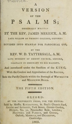 A version of the Psalms