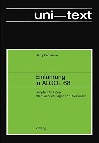 Einführung in Algol 68