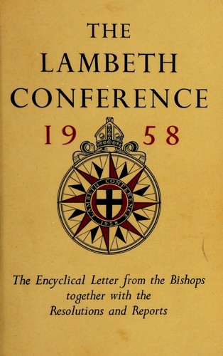 The encyclical letter from the bishops, together with the resolutions and reports
