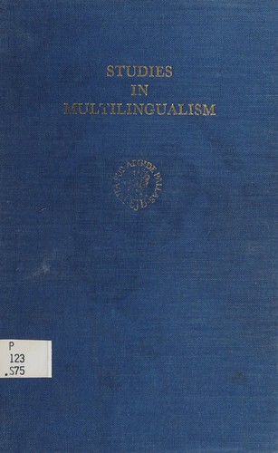 Studies in multilingualism