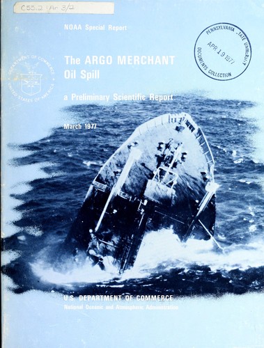 The Argo Merchant oil spill