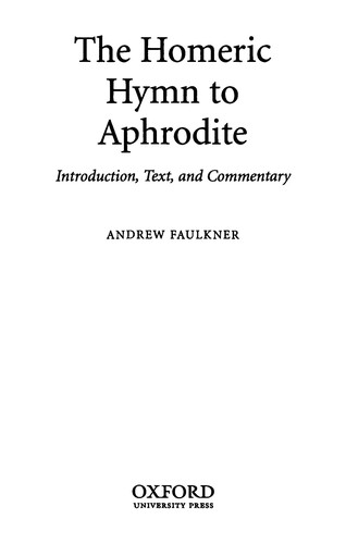 The Homeric hymn to Aphrodite