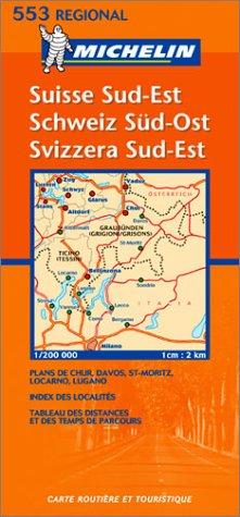Michelin Suisse Sud-Est/Schweiz Sud-Ost/Svizzera Sud-Est