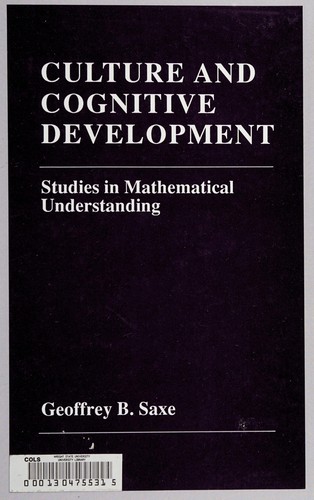 Culture and cognitive development