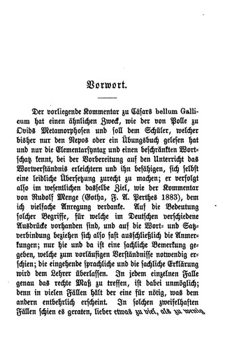 Anleitung zur Vorbereitung auf C. Julius Cäsars gallischen Krieg